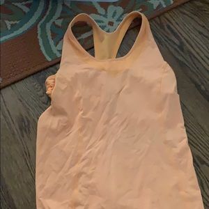 Lululemon neon orange tank size 8